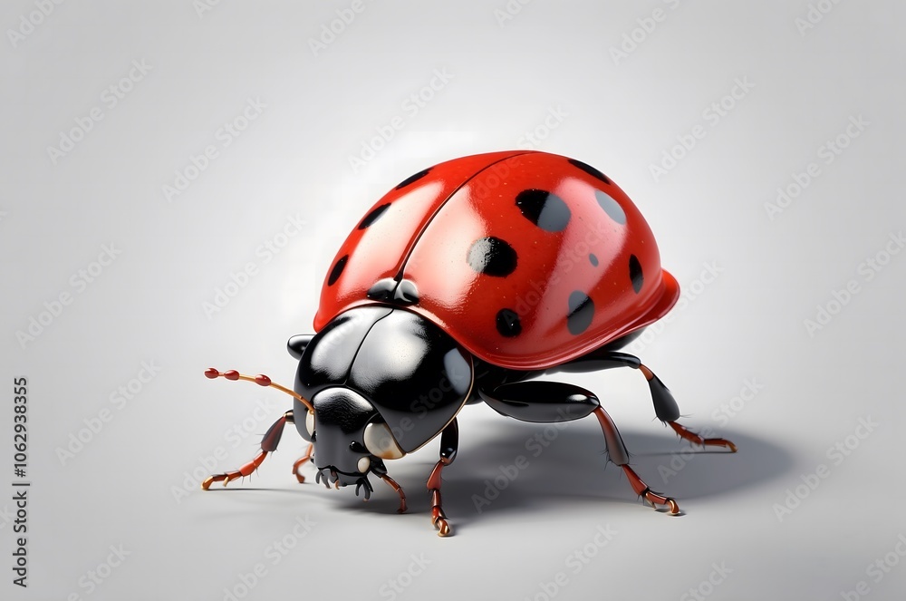 3D Vector Ladybug 3D Vector Ladybug