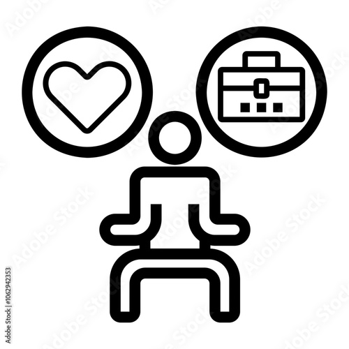 balance Line Icon