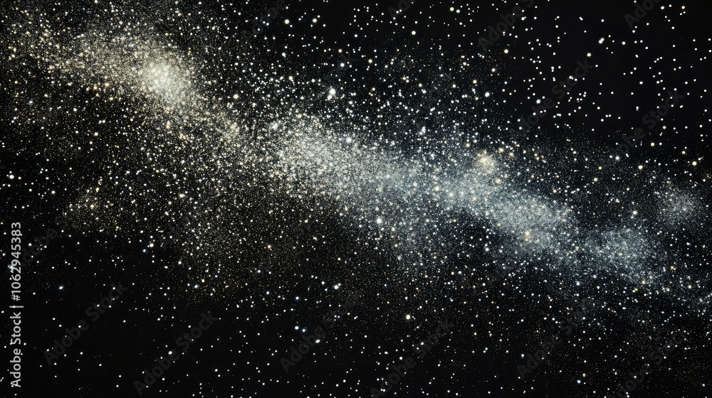 Starry Galaxy in Deep Space Scene Starry Galaxy in Deep Space Scene