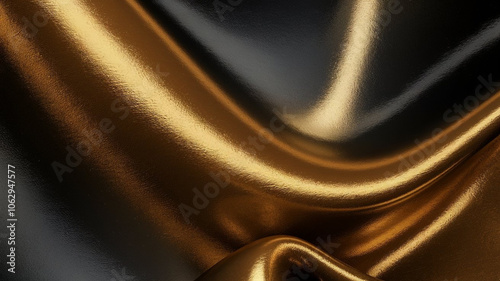 Luxury Gold and Black Gradient Background metallic abstract 