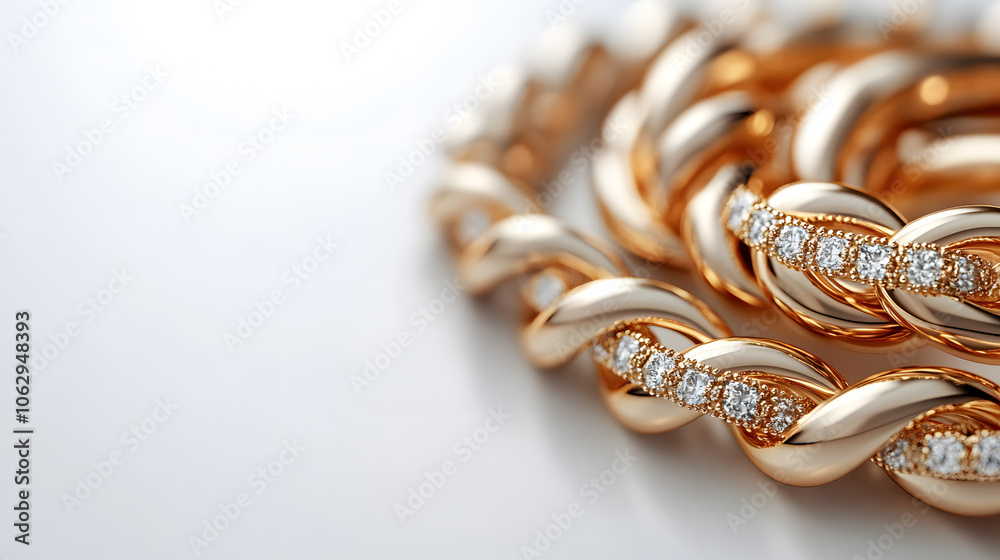 Close-up of Elegant Minimalist Jewelry Pieces on a Plain White Background
Close-up of Elegant Minimalist Jewelry Pieces on a Plain White Background