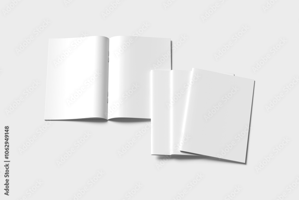 A4 Catalog Brochure Blank Background A4 Catalog Brochure Blank Background