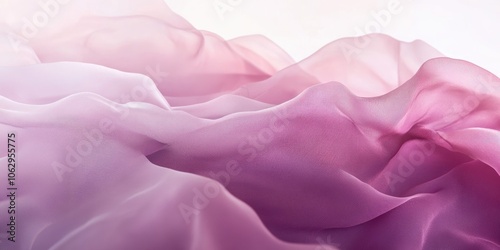 A gently flowing background features a smooth gradient that shifts from a light lavender color to a rich raspberry hue. The transition is soft and visually pleasing.