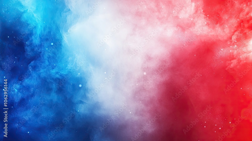 Obraz premium Bright background ideal for a greeting card, poster, or banner, perfect for celebrating independence day themes. This vibrant background offers space for text and design elements.
