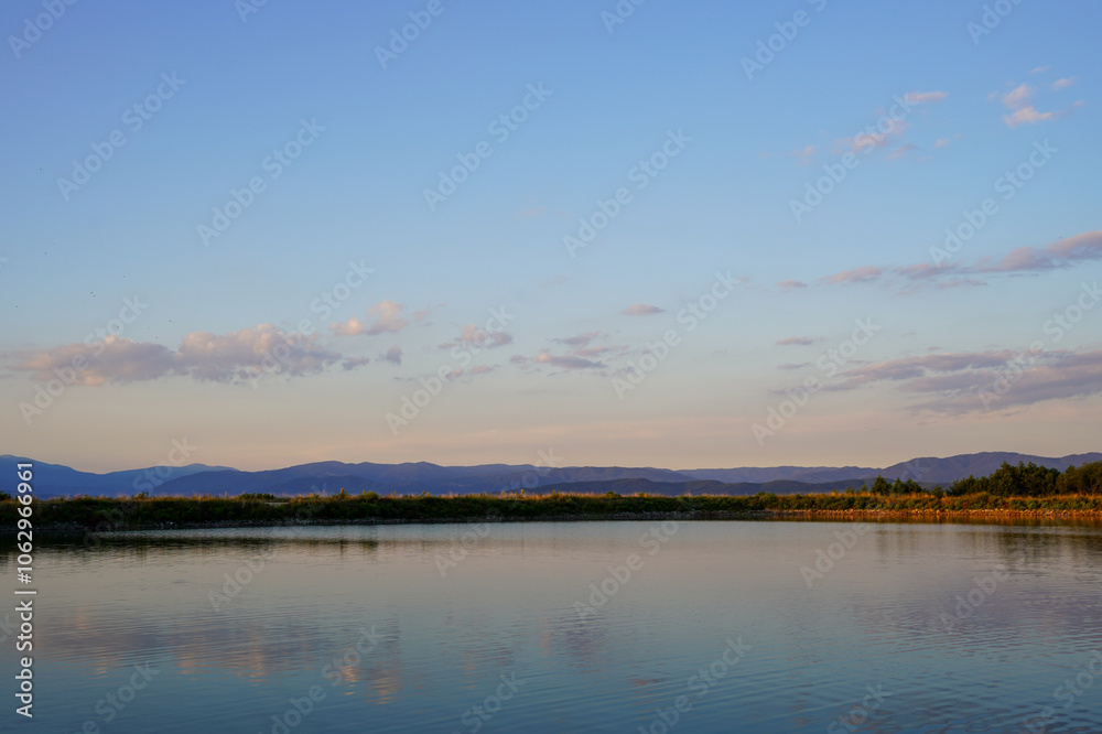 Belizmata Dam with a backdrop of the Pirin Mountains, Bansko, Bulgaria Belizmata Dam with a backdrop of the Pirin Mountains, Bansko, Bulgaria