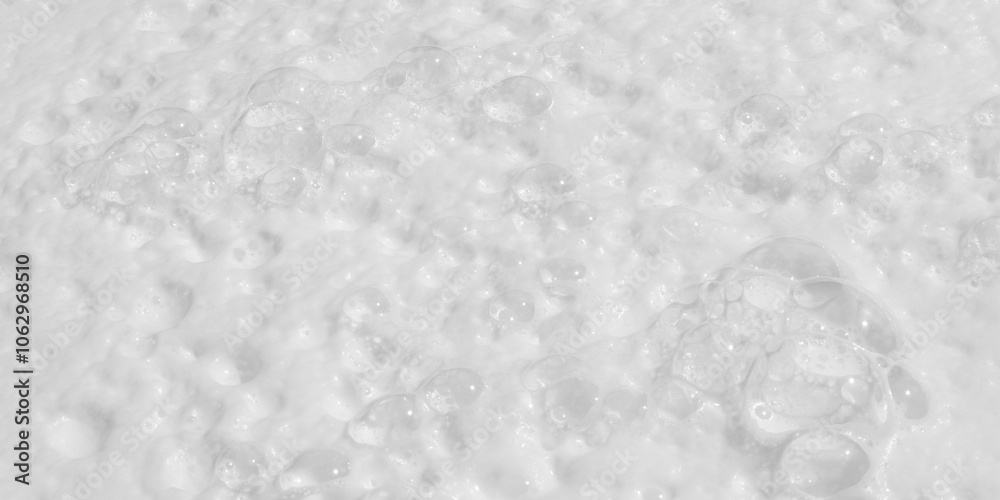 Background white Soap foam. Soft colorful bubbles isolated on white background. Background white Soap foam. Soft colorful bubbles isolated on white background.