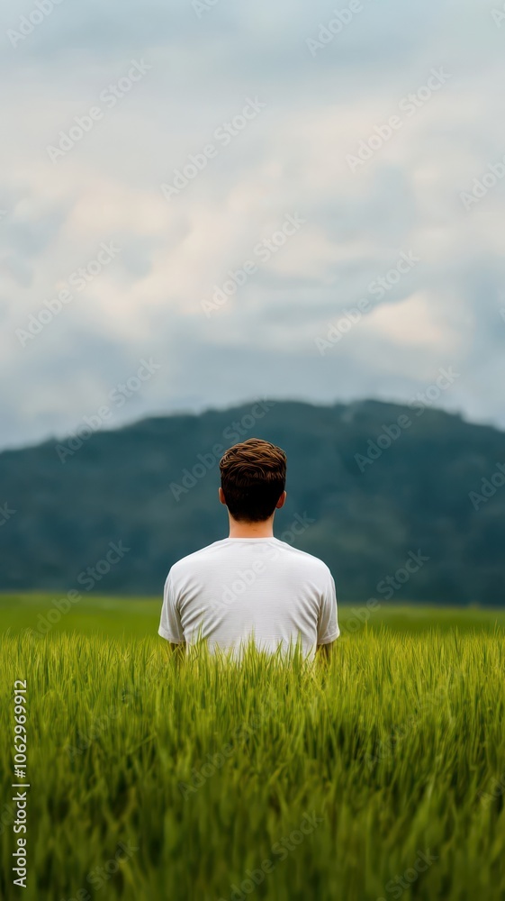 Mind in stillness: Embracing calm and peace amidst a tranquil environment. Mind in stillness: Embracing calm and peace amidst a tranquil environment.