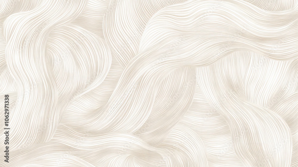 A minimalist seamless pattern with fine, continuous line embroidery effects in neutral tones, creating a subtle textured look suitable for stationery, packaging, or fashion designs A minimalist seamless pattern with fine, continuous line embroidery effects in neutral tones, creating a subtle textured look suitable for stationery, packaging, or fashion designs