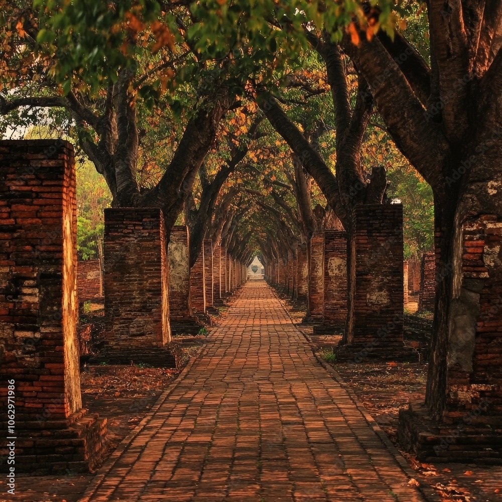 Fototapeta premium Sukhothai Tree Garden