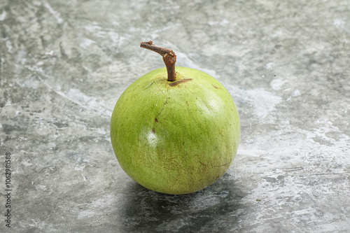 Tropical sweet fruit Sapote Star apple photo