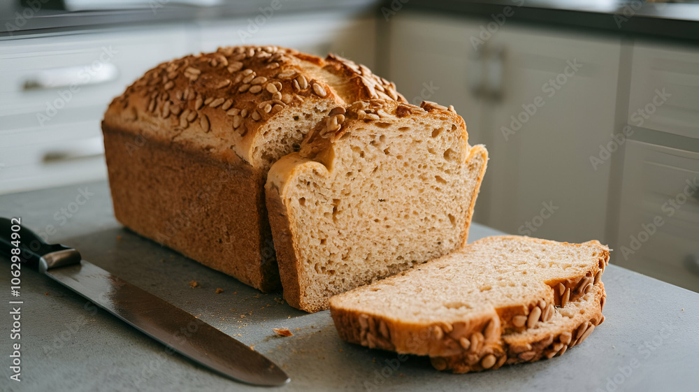slices of bread on a plate slices of bread on a plate