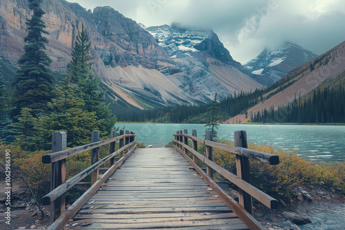 Serene Mountain Reflection