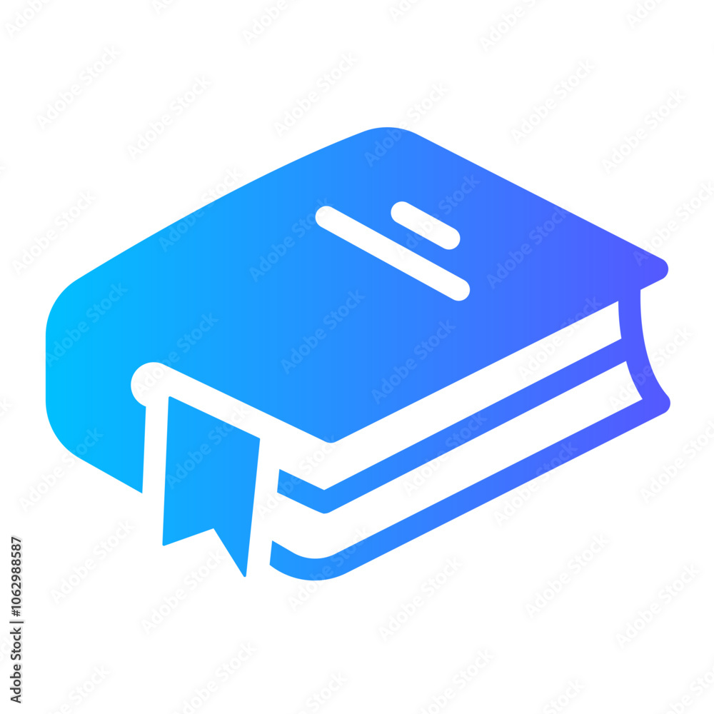 book Gradient icon