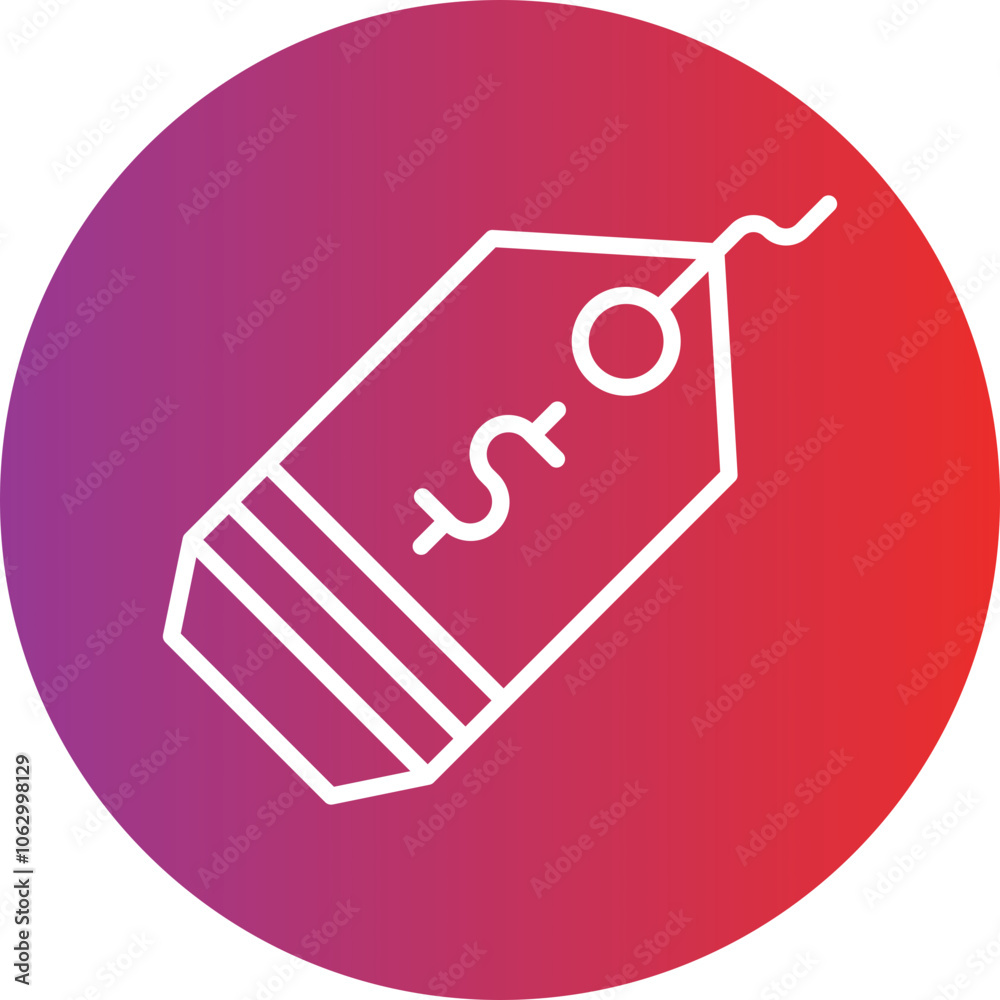 Tokens Price icon style Tokens Price icon style