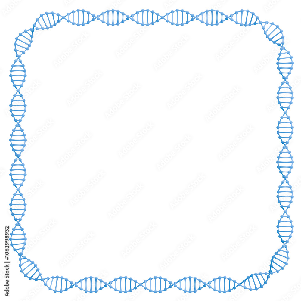 Biotechnological Border: A modern and futuristic border design, perfect for presentations, reports, or creative projects.