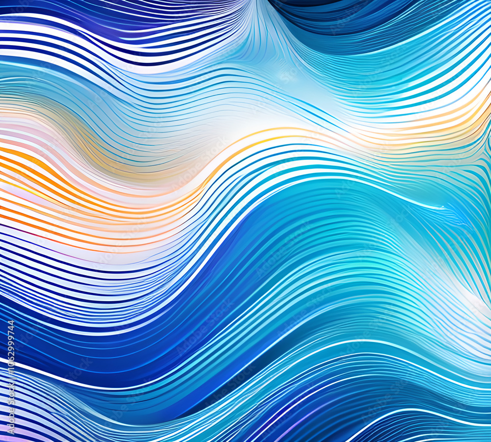Blue and colorful wavy dynamic motion graphics. light motion shape curve. wavy banner template. background texture, neat cracks, 8k quality. generative ai Blue and colorful wavy dynamic motion graphics. light motion shape curve. wavy banner template. background texture, neat cracks, 8k quality. generative ai