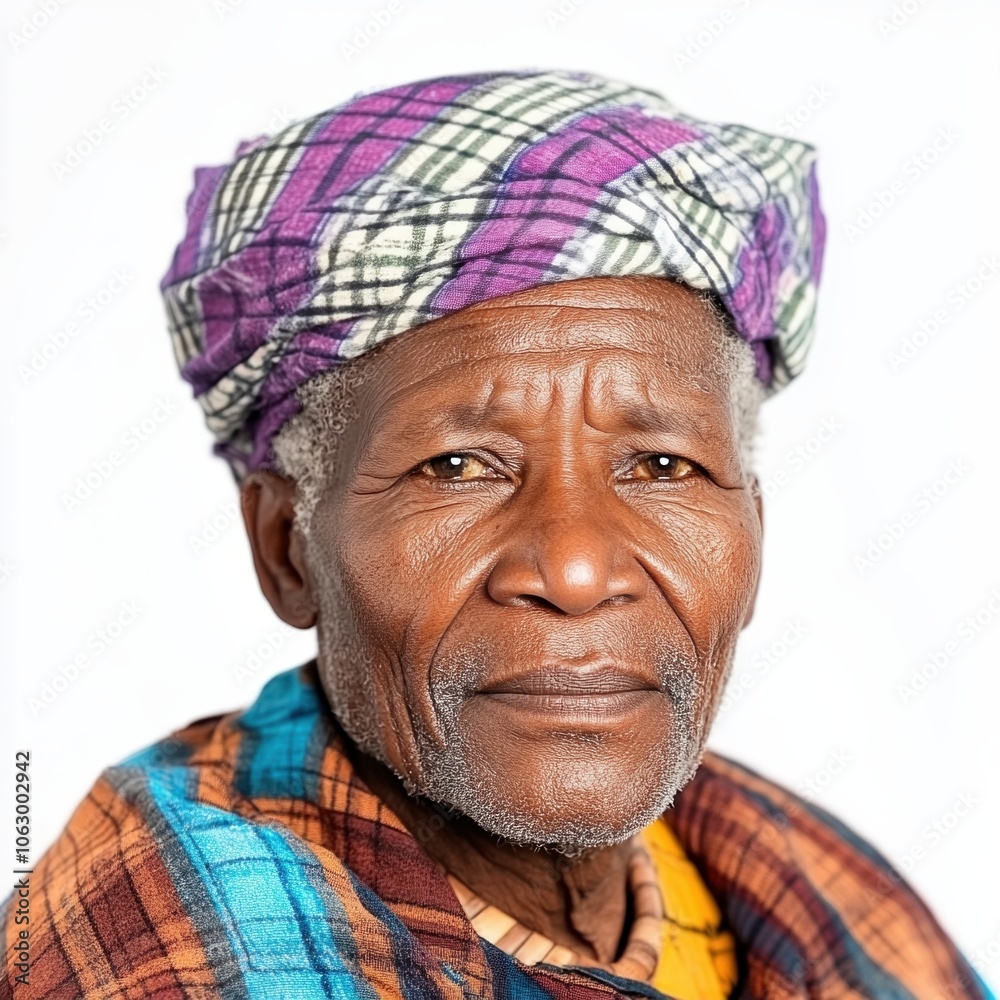 Elderly South African Portrait