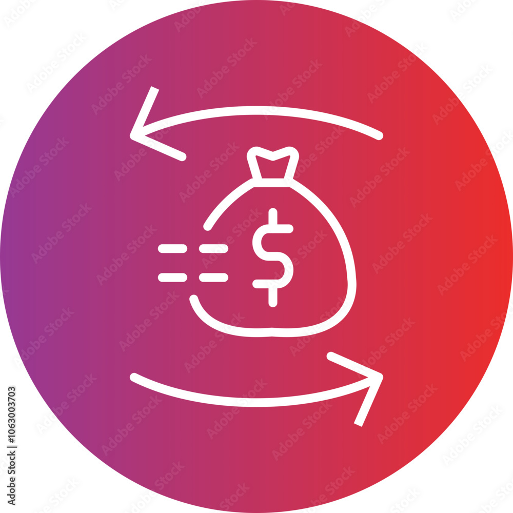 Turnover icon style Turnover icon style