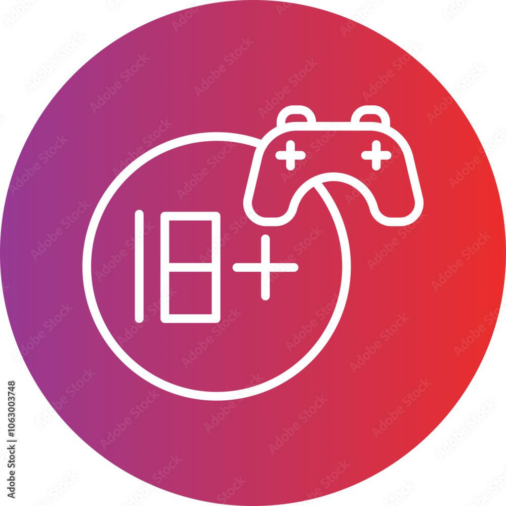 Gambling Age icon style Gambling Age icon style