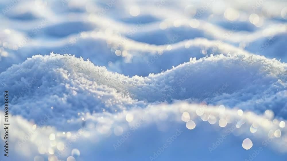 A close-up of snow-covered terrain with a soft, shimmering texture and gentle undulations. A close-up of snow-covered terrain with a soft, shimmering texture and gentle undulations.