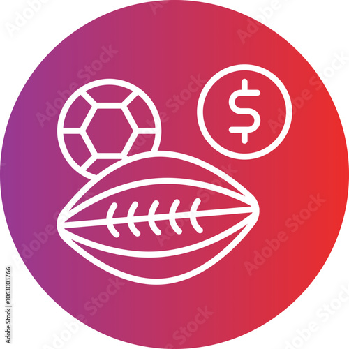 Sports Betting icon style