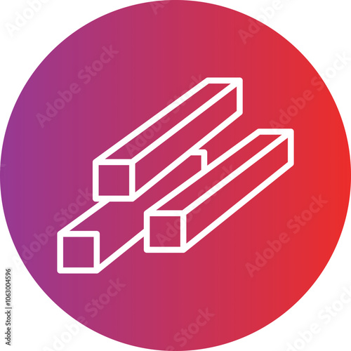 Billets icon style