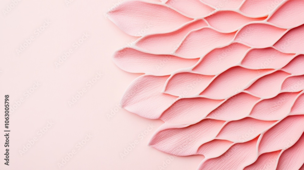 A textured arrangement of pink petals layered elegantly against a soft background, creating a serene and artistic visual display. A textured arrangement of pink petals layered elegantly against a soft background, creating a serene and artistic visual display.