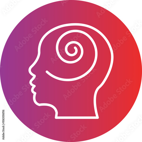 Hallucinations icon style