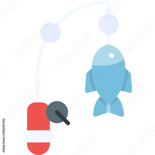 Ice Fishing Icon