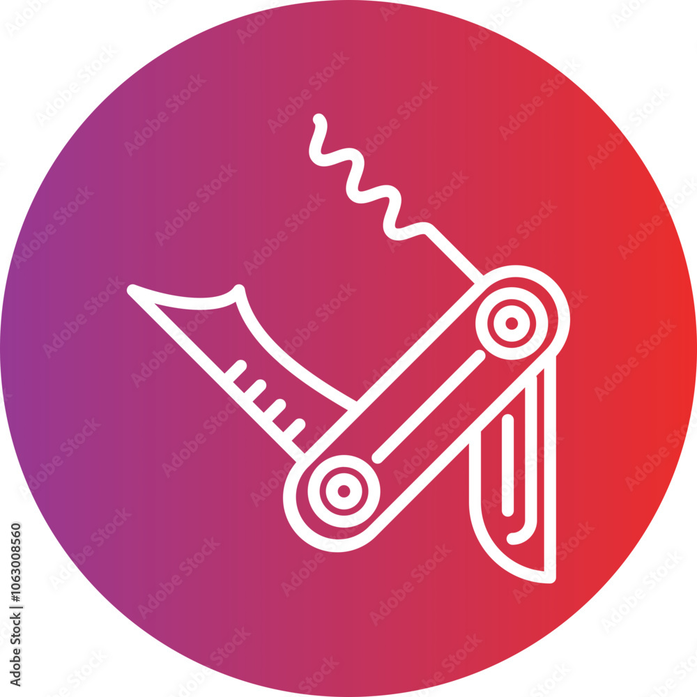 Swiss Army-knife icon style Swiss Army-knife icon style
