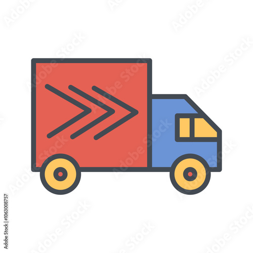 Delivery Truck Vector Icon
