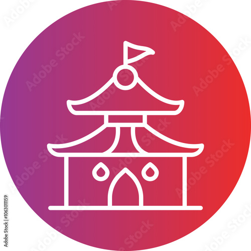 Temple icon style