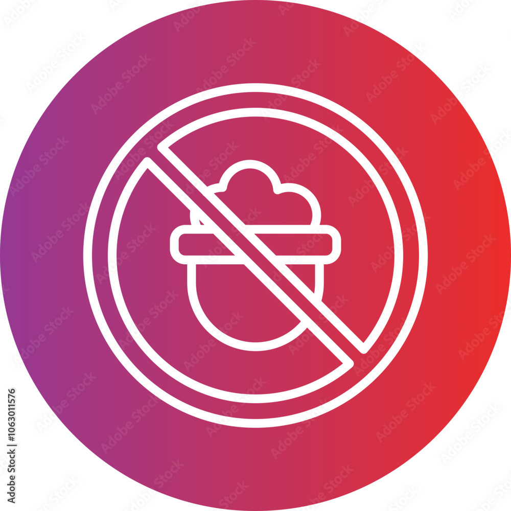 No Food icon style