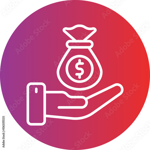 Donation icon style