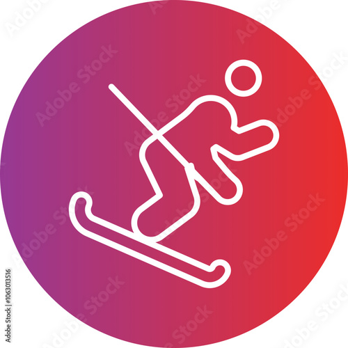 Ski Run icon style
