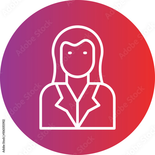 Girl icon style