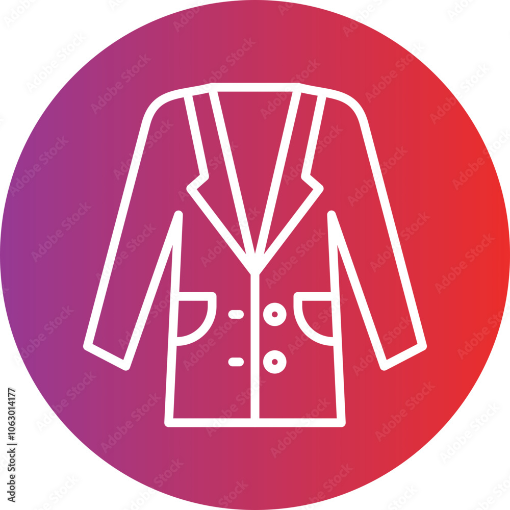 Lab Uniform icon style Lab Uniform icon style