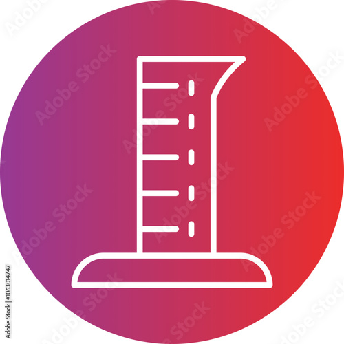 Graduated Cylinder icon style