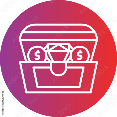 Treasure Chest icon style