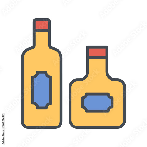 Wine Collection Vector Icon