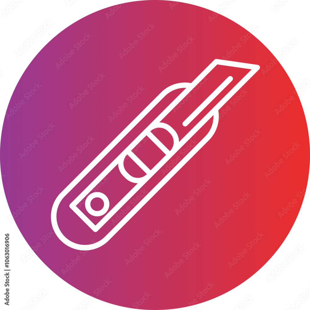 Utility Knife icon style Utility Knife icon style