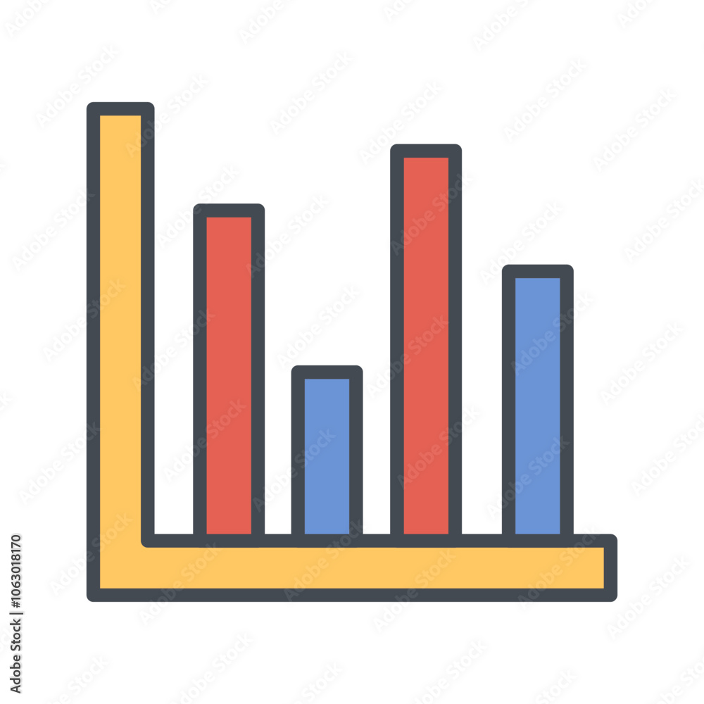 Bar Chart Vector Icon Bar Chart Vector Icon