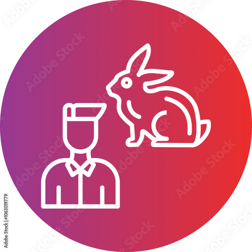 Animal Handler Male icon style