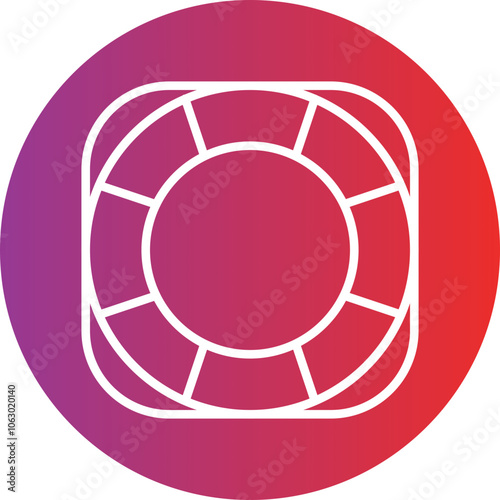 Life Preserver icon style