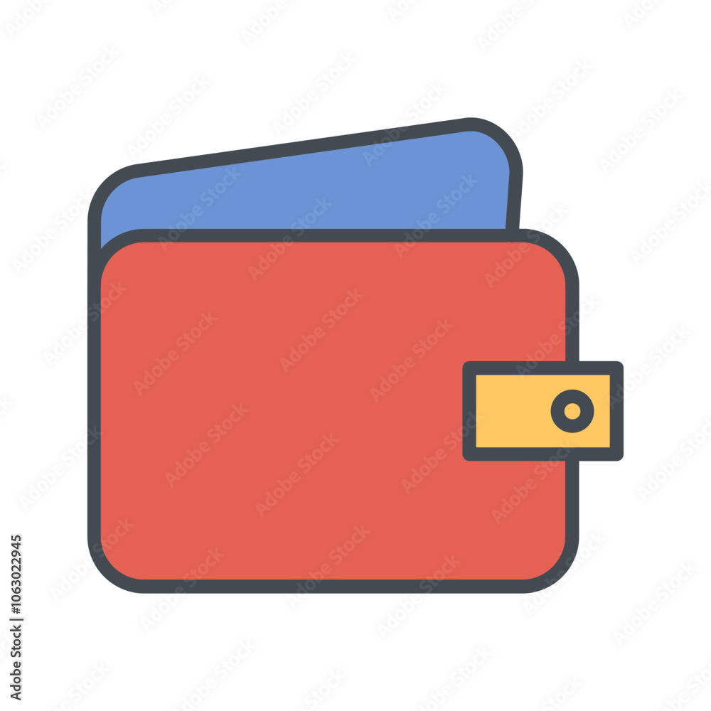 Wallet Vector Icon Wallet Vector Icon