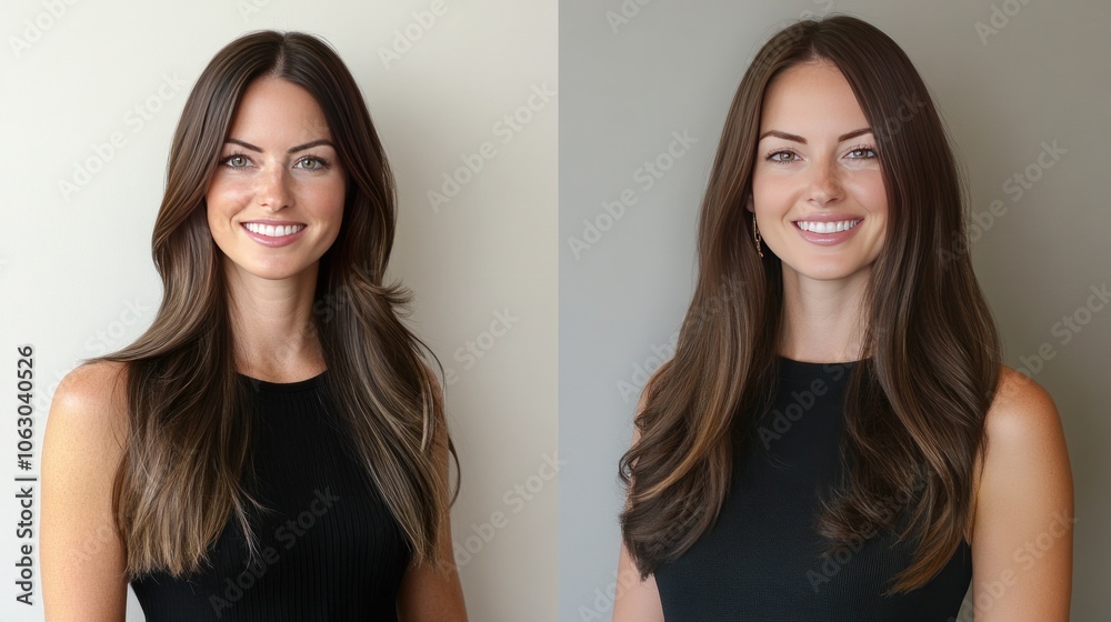 For a smooth, healthy appearance, straighten your hair. See the incredible effects by looking at our before and after makeovers! For a smooth, healthy appearance, straighten your hair. See the incredible effects by looking at our before and after makeovers!