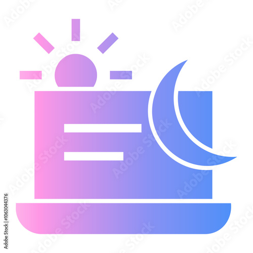 overwork Gradient icon