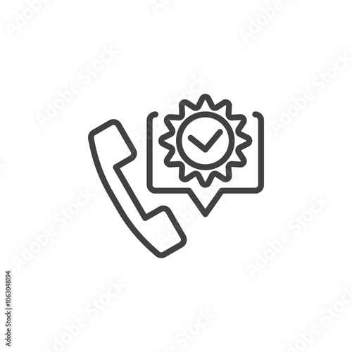 Customer Feedback line icon