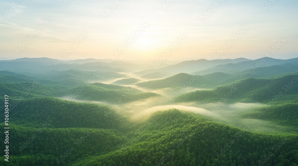 The sun is setting over a mountain range The sun is setting over a mountain range