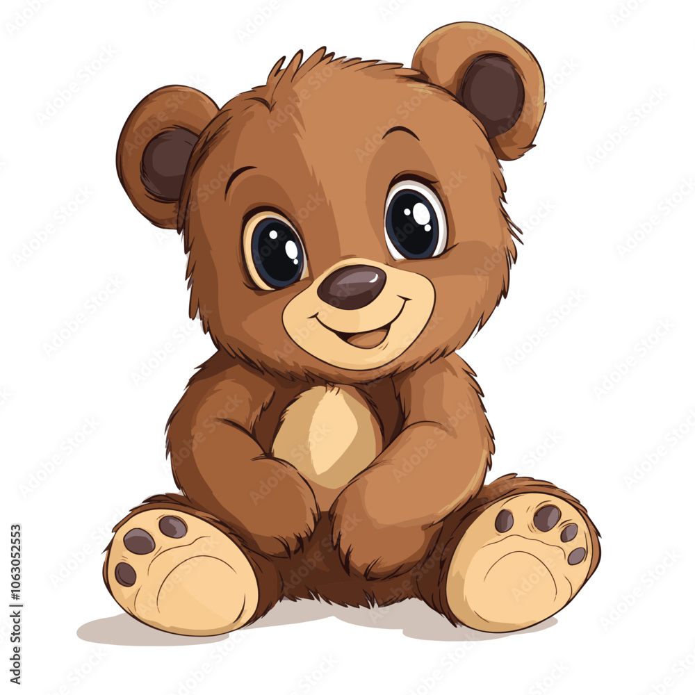 Obraz premium teddy bear with a bow